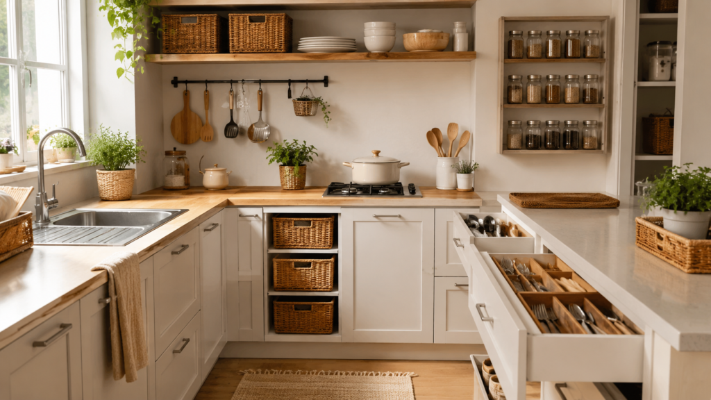 7 Easy Ways to Organize a Small Kitchen Without Spending Much