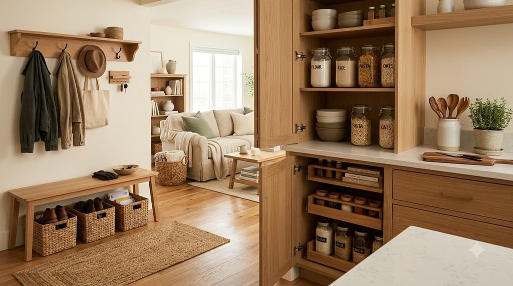 smart home organization solutions for everyday clutter