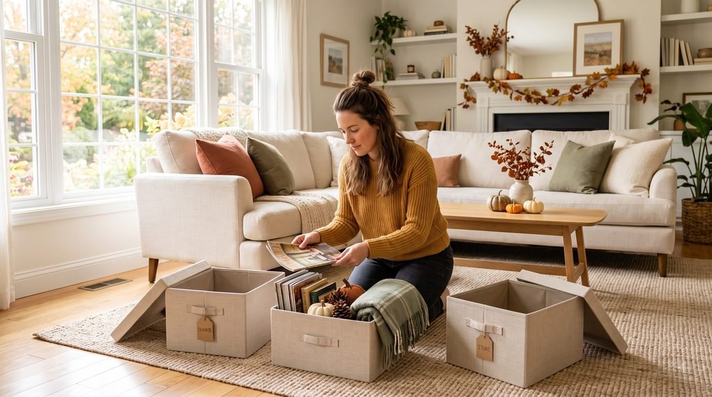Things to declutter in October before the holiday season